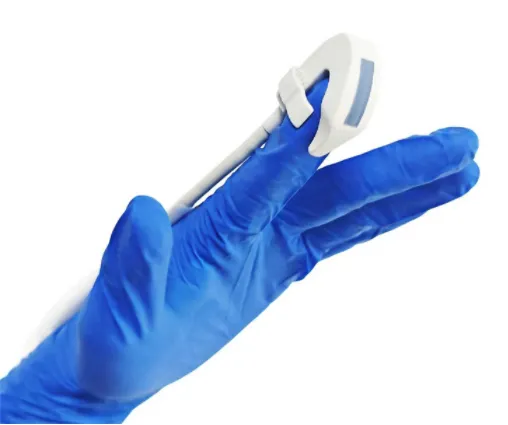Finger-mounted probe